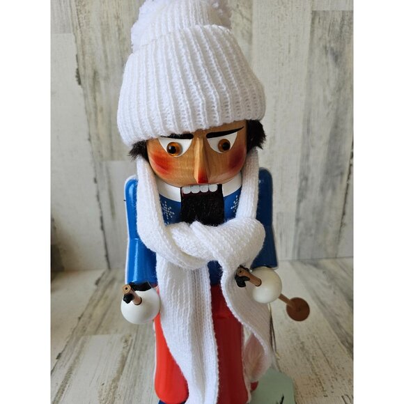 Steinbach 162 skiers game 1673 nutcracker Xmas vintage - Picture 13 of 14